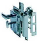 Perko Turn Button Rim Latch Door Handle Sets