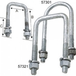 Seachoice Round End U-Bolts